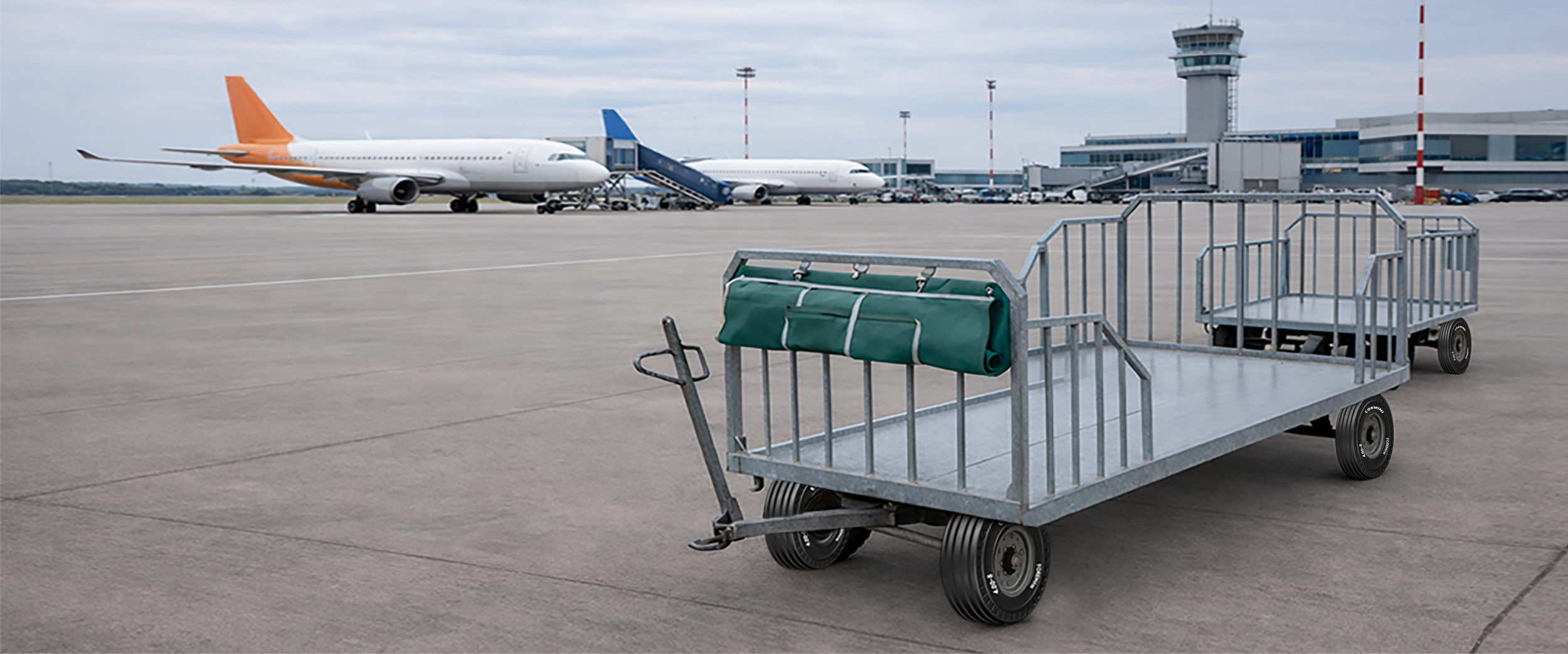 Trolley tyre