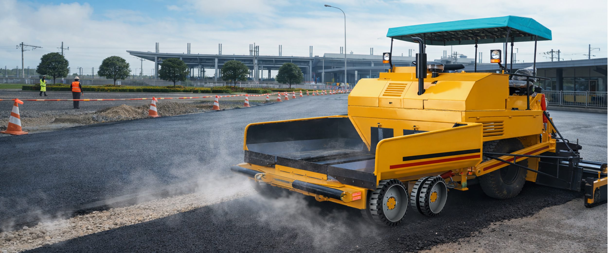 Road Paver Machine