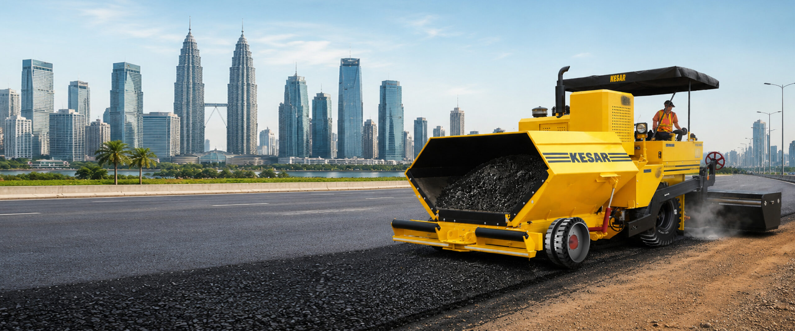 Road Paver Machine